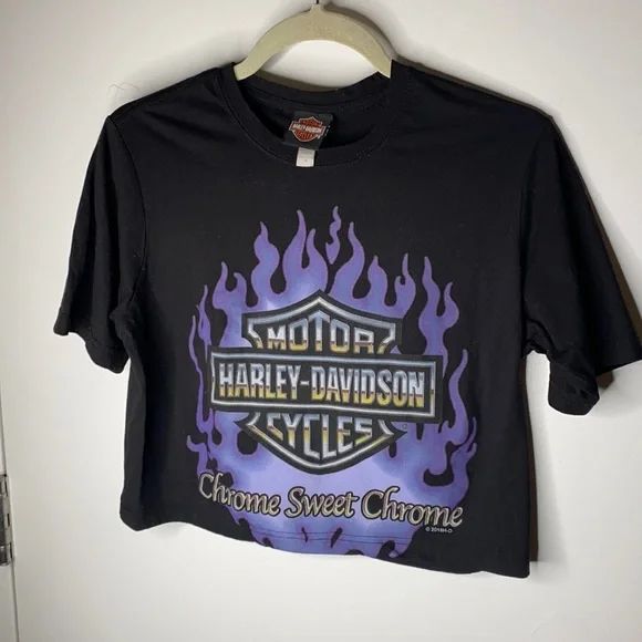 【ドスペ】Harley-Davidson Chrome Sweet Chrome Vintage Harley Davidson 'Chrome Sweet Chrome' T-Shirt